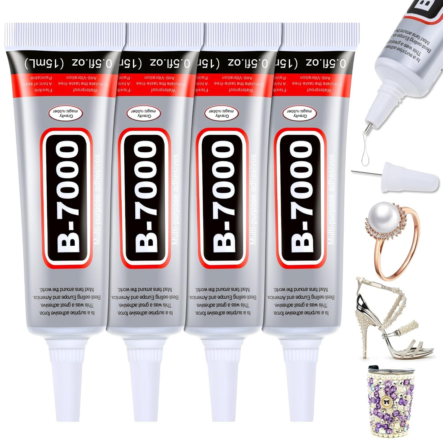 Jewelry Repair & Watches Reviews - 1-10Pcs B-7000 Super Glue Loolifl Safety