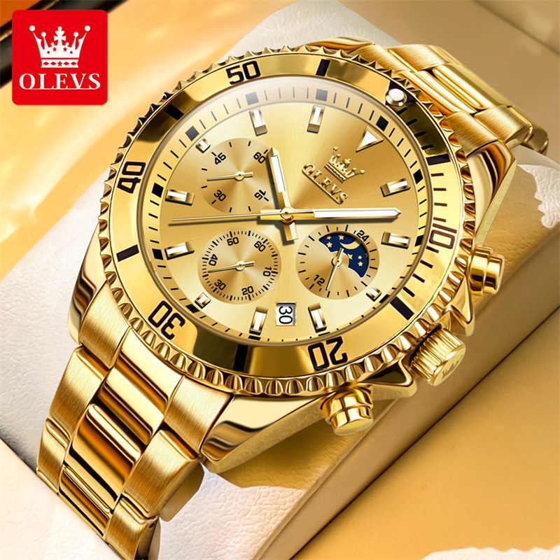 Jewelry Inspired Watches - OLEVS Watch Men Top Brand Luxury