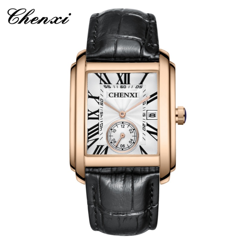 Jewelry Inspired Watches - CHENXI 8216 Fashion Classic Square Brown