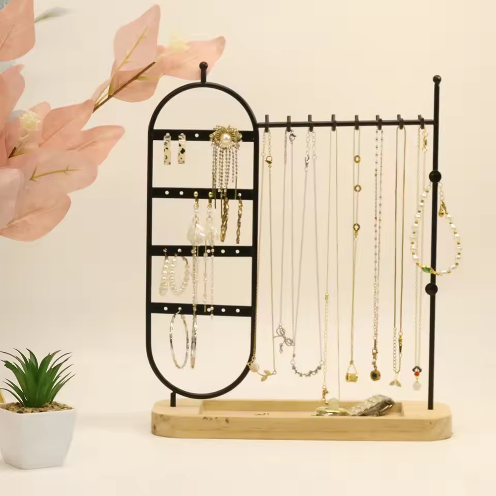 1 desktop solid wood base jewe - Jewelry And Watches Store recension och pris