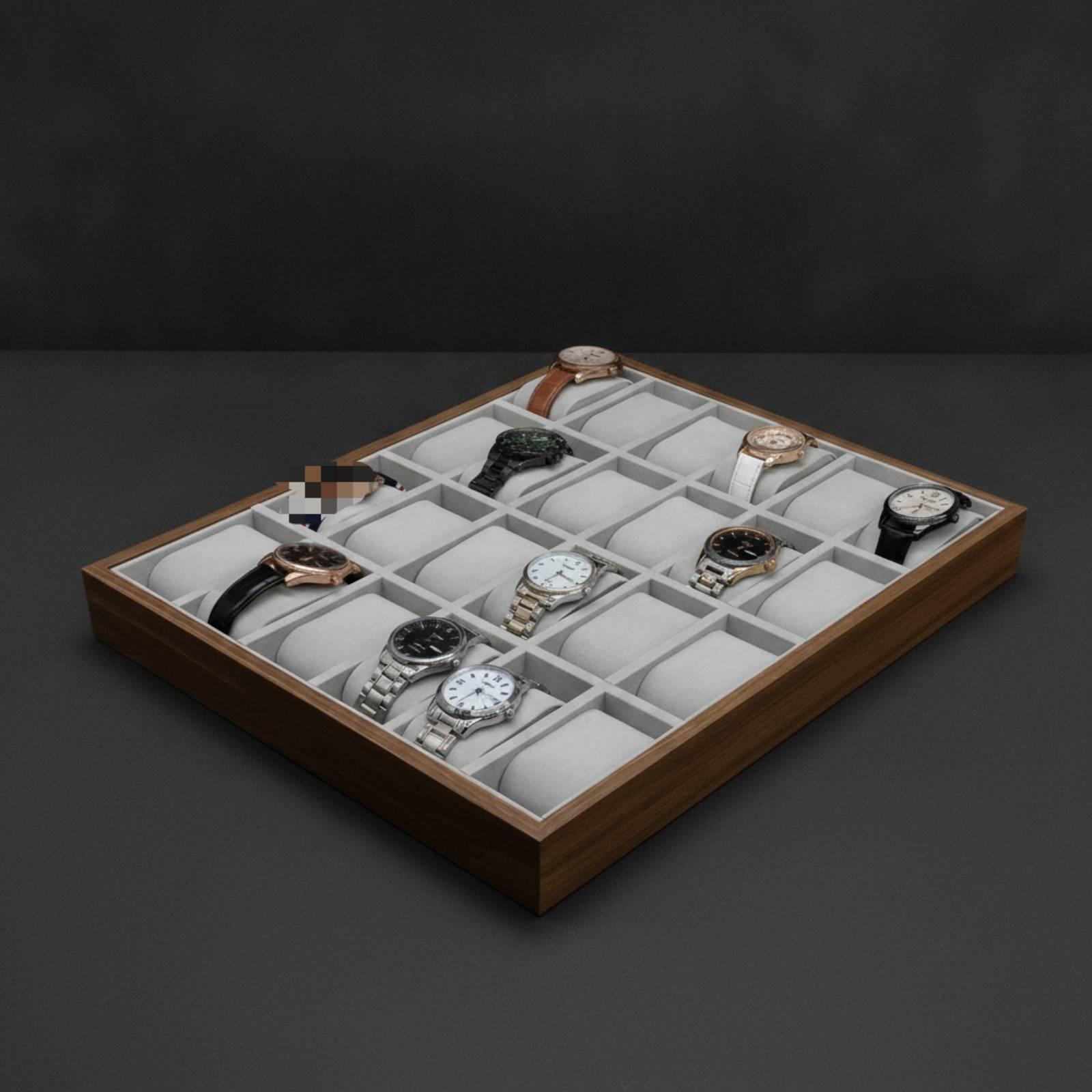Watch Display Box Lumber Watch - Jewelry Box With Watches recension och pris