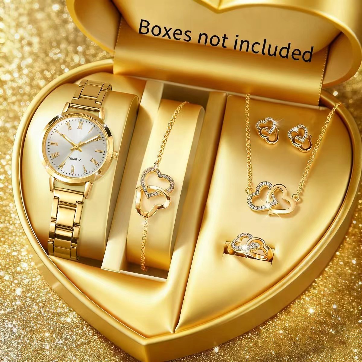 6PCS Fashion Women's Quartz Wa - Jewelry Clasp Watches recension och pris