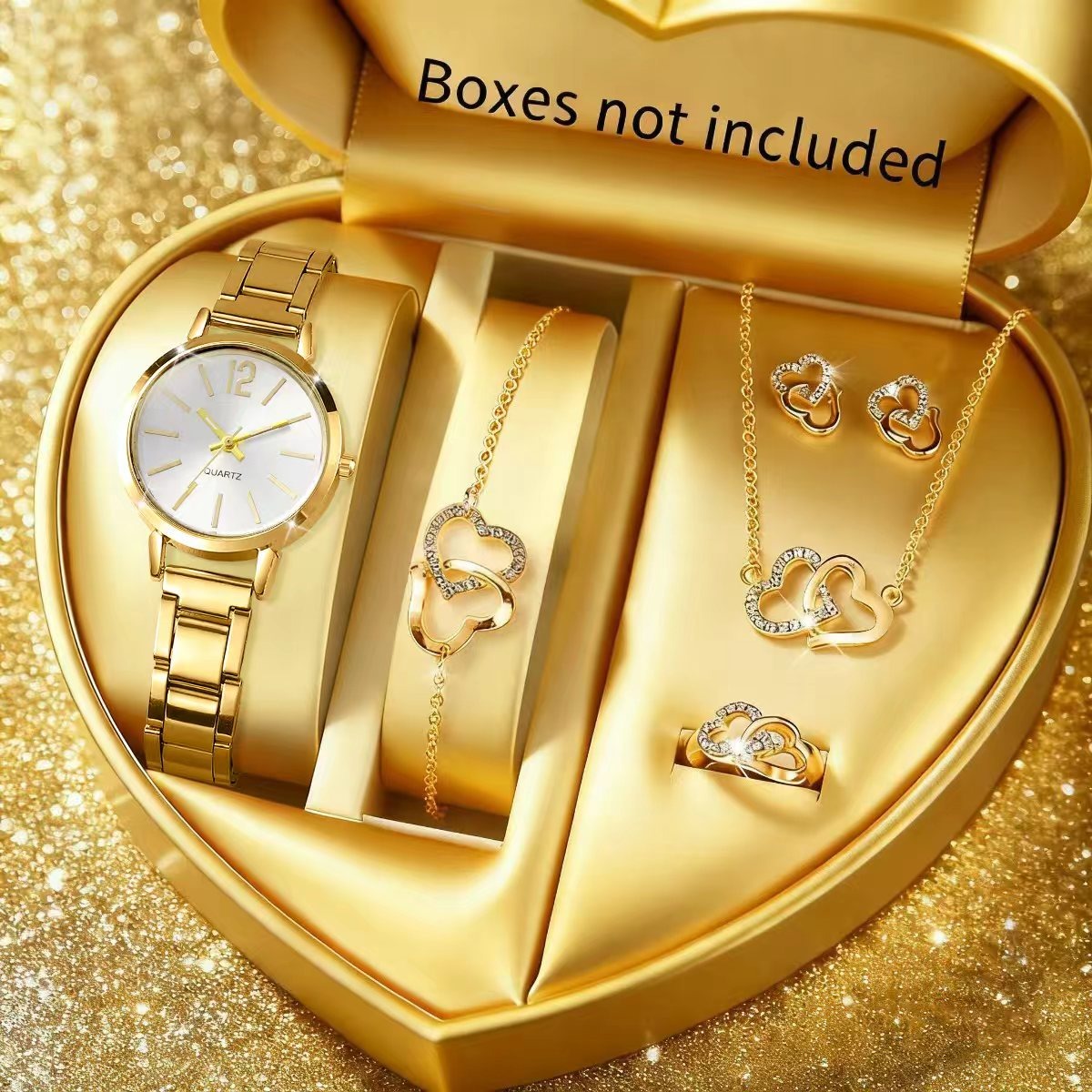6PCS Fashion Women's Quartz Wa - Jewelry Clasp Watches recension och pris