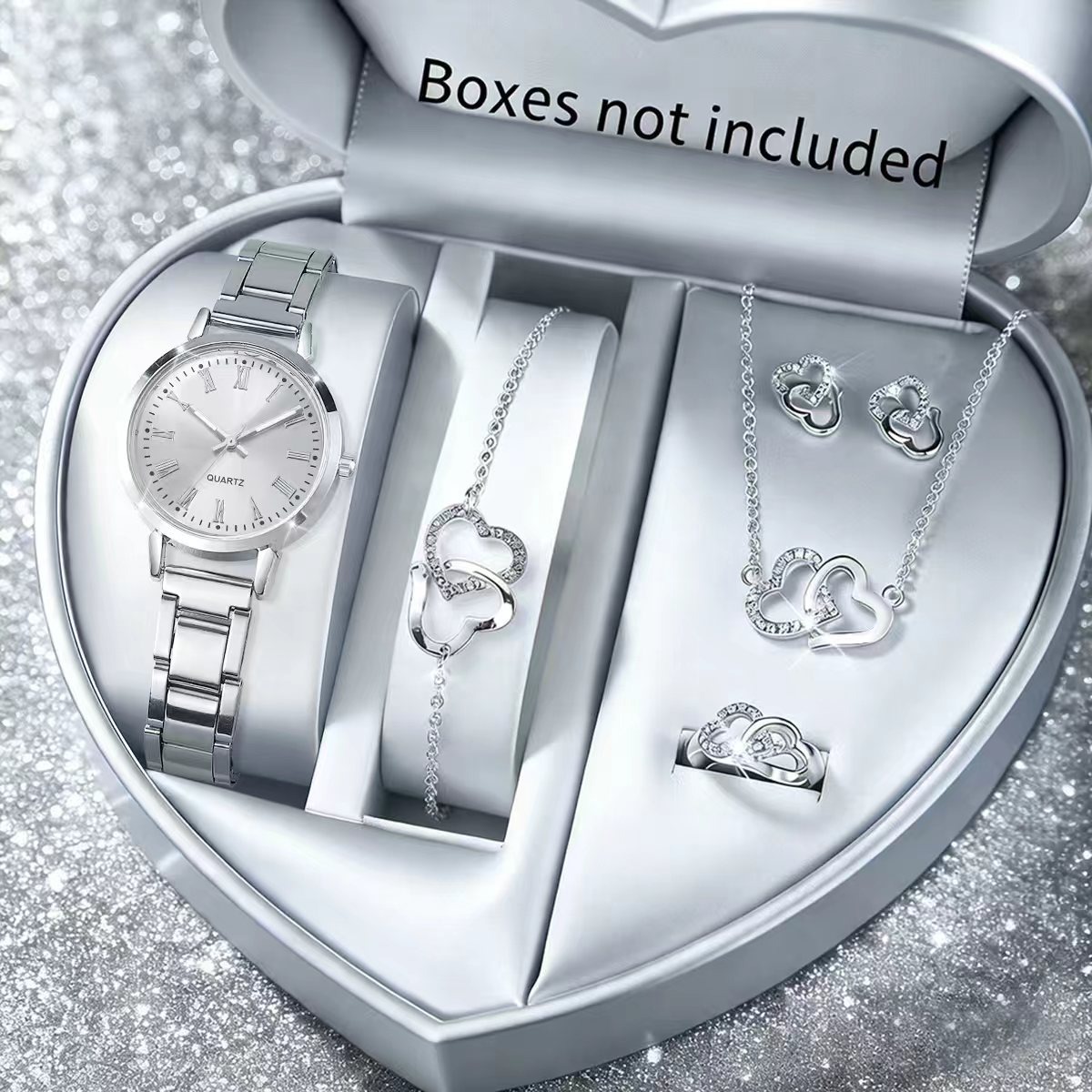 6PCS Fashion Women's Quartz Wa - Jewelry Clasp Watches recension och pris