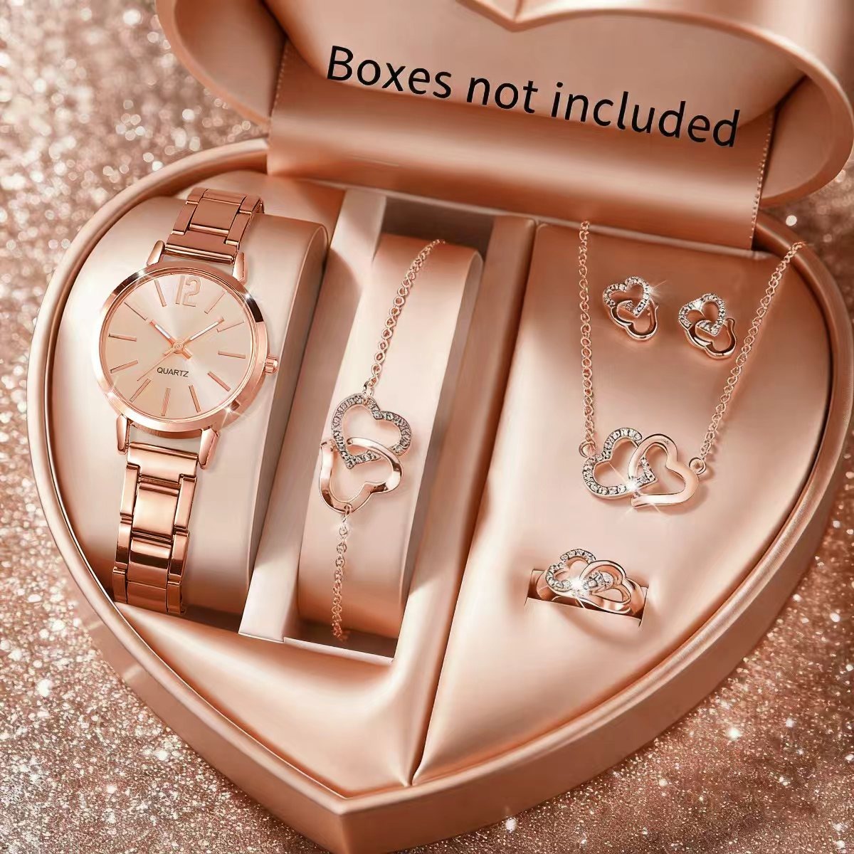 6PCS Fashion Women's Quartz Wa - Jewelry Clasp Watches recension och pris