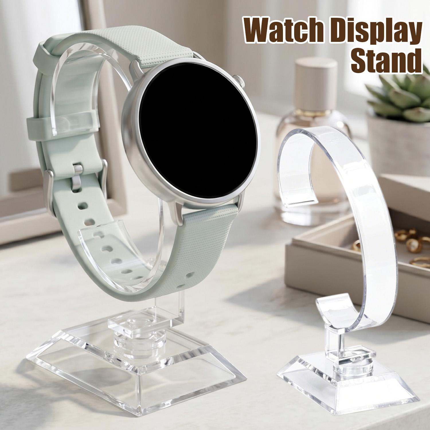 Transparent Watch Display Stan - Watches Jewelry Holder recension och pris