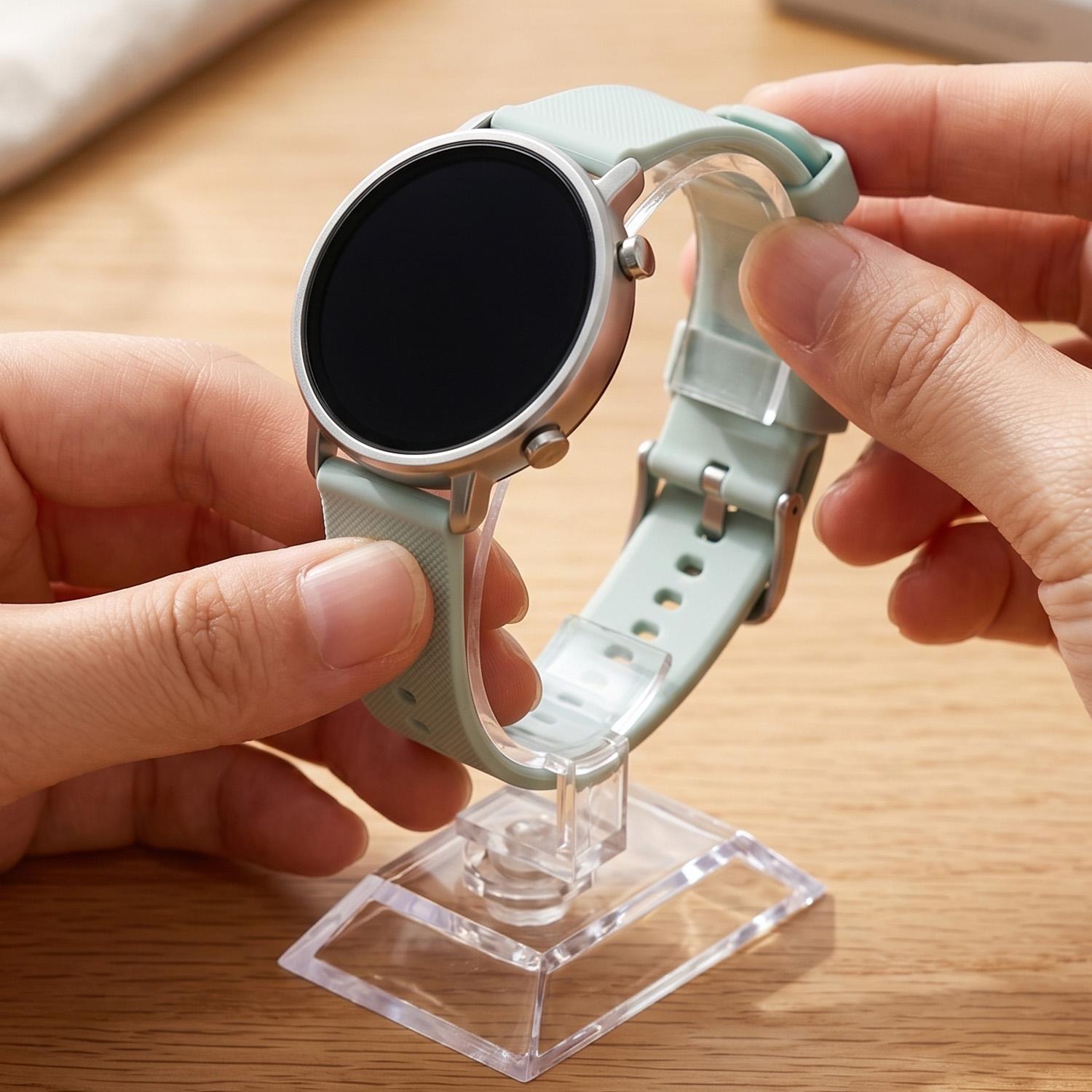 Transparent Watch Display Stan - Watches Jewelry Holder recension och pris