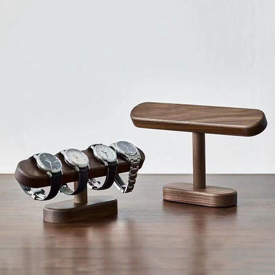 Creative Solid Walnut Wood Jew - Jewelry And Watches Store recension och pris