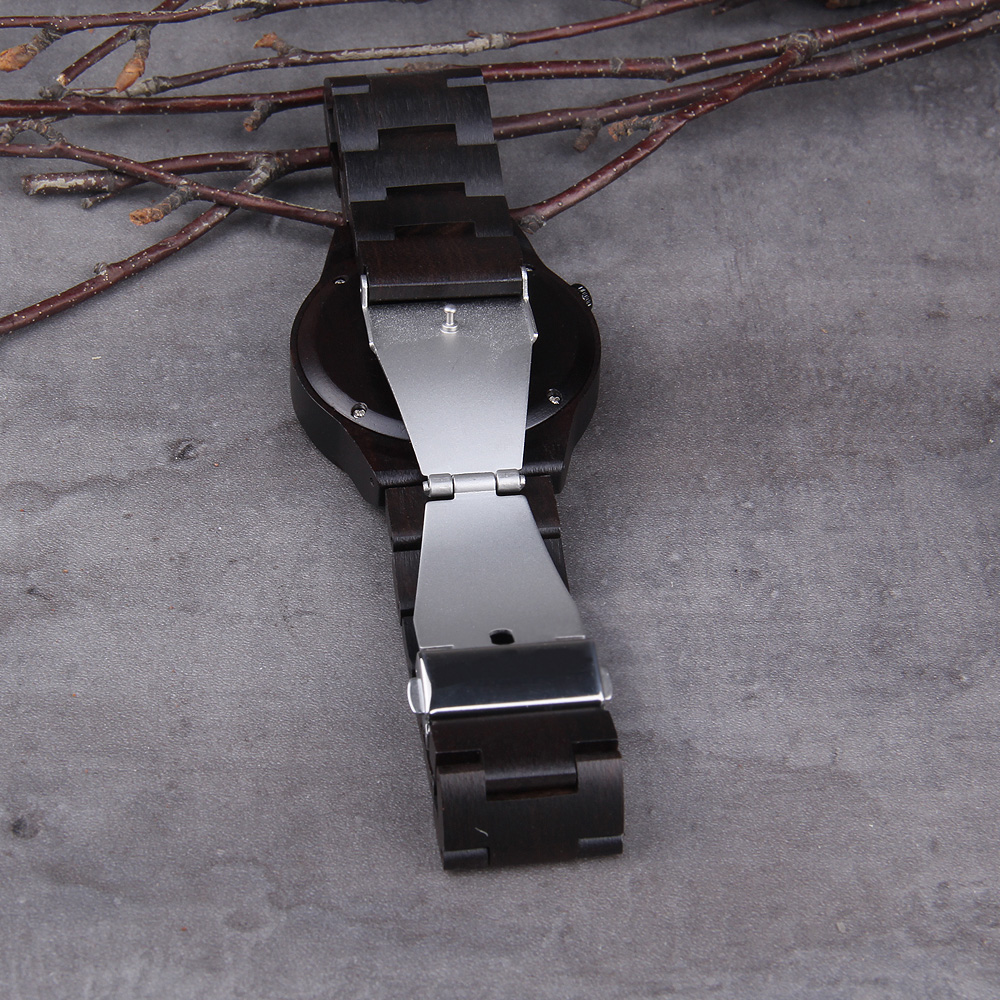 Handmade  Wooden Watches Man W - Jewelry Clasp Watches recension och pris