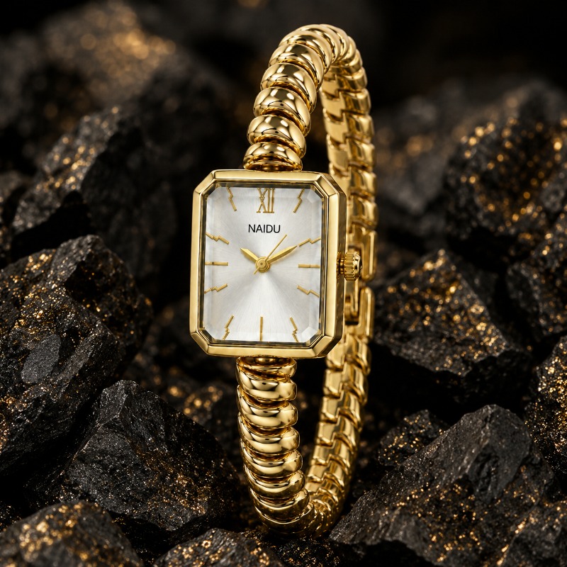 NAIDU Gold Watch for Women Min - Jewelry Clasp Watches recension och pris