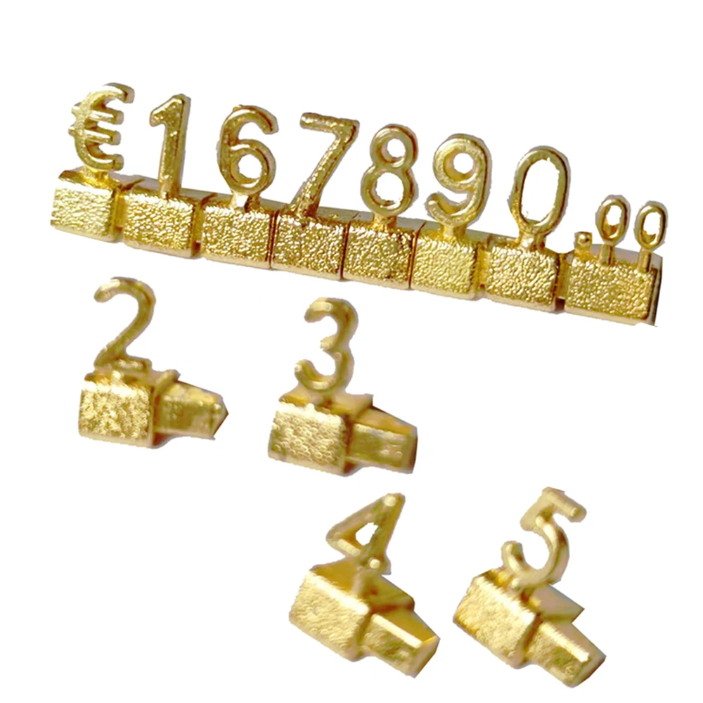 Gold 3D Combined Price Tag  Ad - Jewelry And Watches Store recension och pris