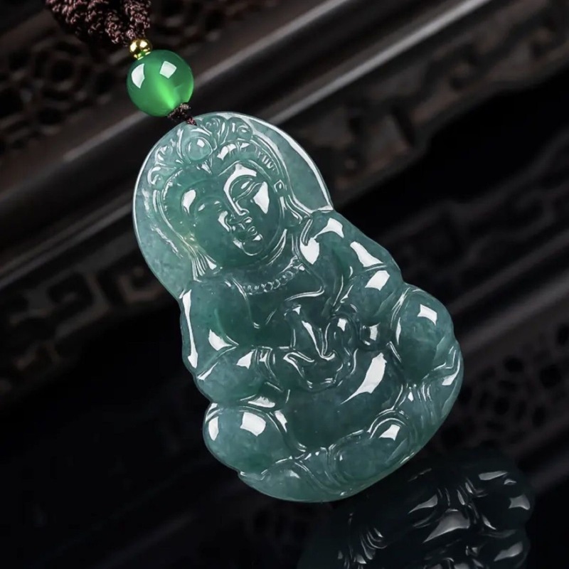 Genuine A-grade Guanyin Buddha - Jewelry & Watches Sp Zo O recension och pris