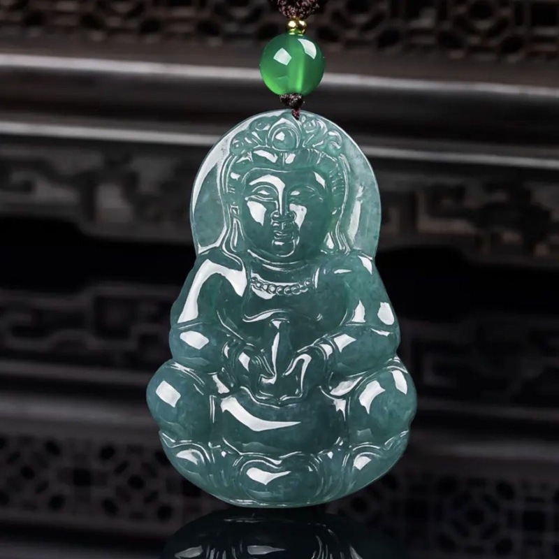 Genuine A-grade Guanyin Buddha - Jewelry & Watches Sp Zo O recension och pris