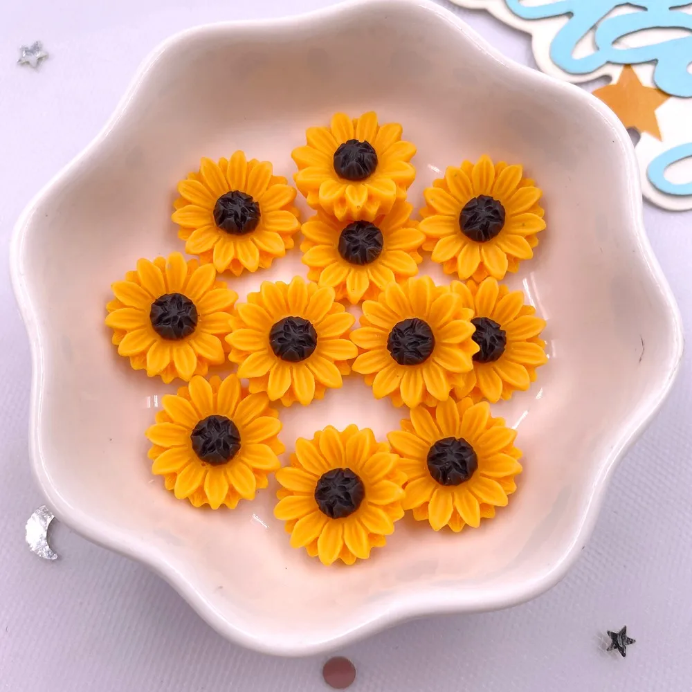 30Pcs Resin Colorful 15mm Sunf - Paradise Jewelry & Watches Llc recension och pris