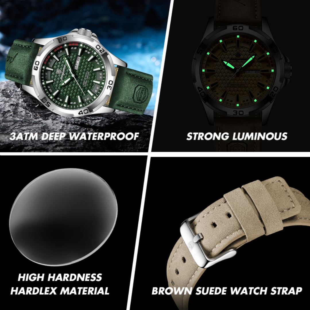 PAAZOMU Luxury Brand Men Watch - Jewelry Inspired Watches recension och pris