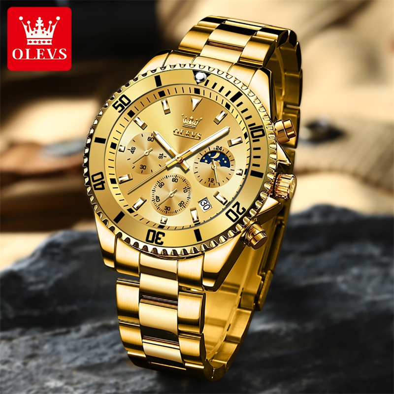 OLEVS Watch Men Top Brand Luxu - Jewelry Inspired Watches recension och pris