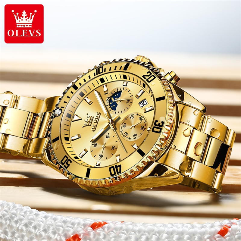 OLEVS Watch Men Top Brand Luxu - Jewelry Inspired Watches recension och pris