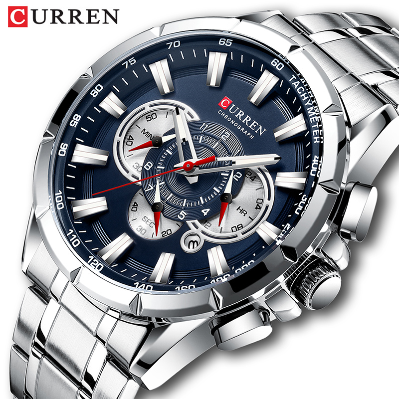 CURREN Wrist Watch Men Waterpr - Jewelry Inspired Watches recension och pris