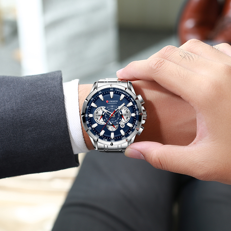 CURREN Wrist Watch Men Waterpr - Jewelry Inspired Watches recension och pris