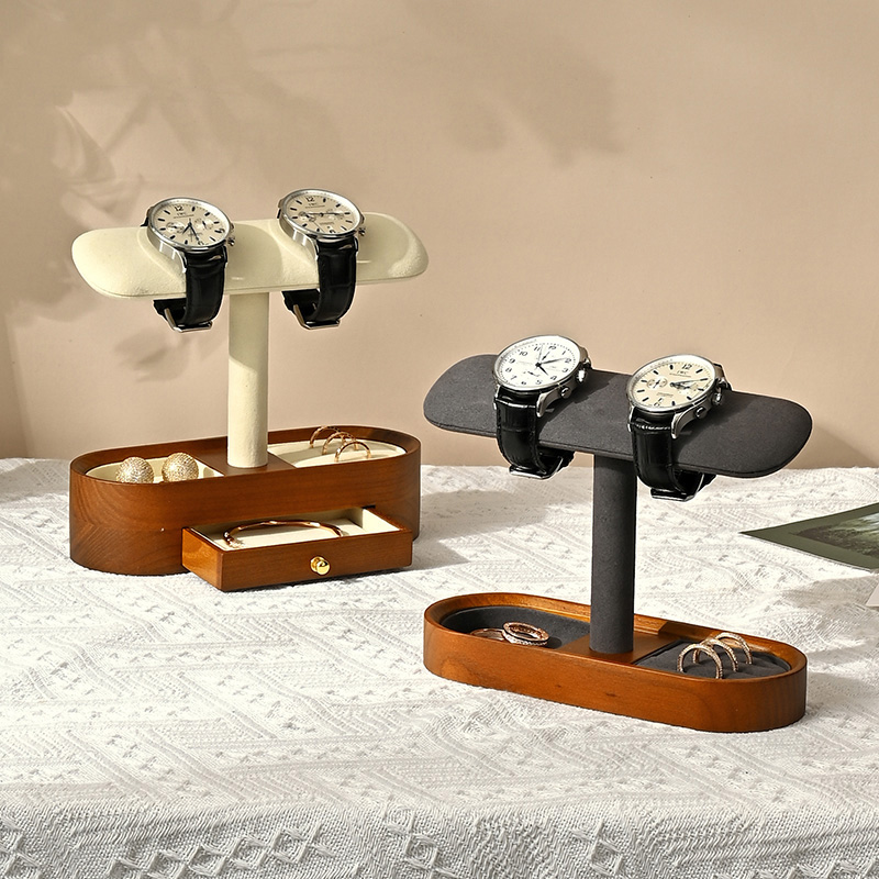 Oirlv Solid Wood Watch Organiz - Watches Jewelry Holder recension och pris
