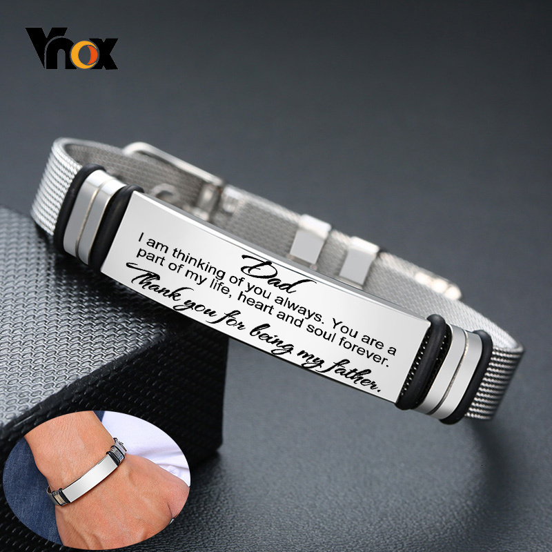 Vnox Mens Stainless Steel Cust - Jewelry Clasp Watches recension och pris