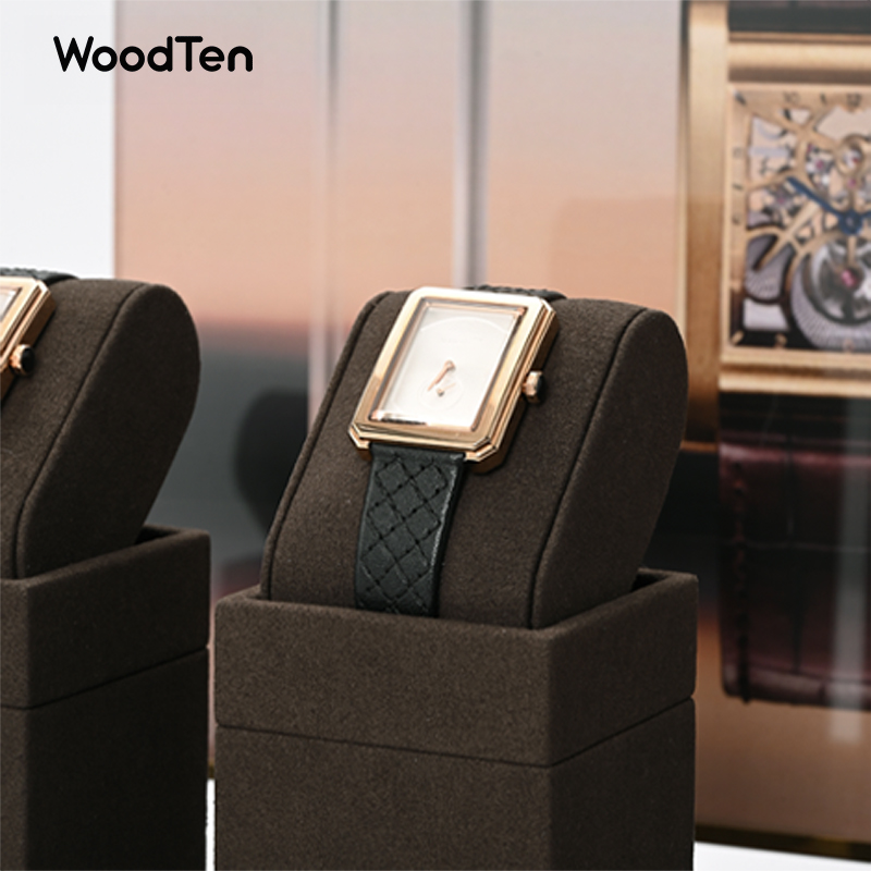 WoodTen Microfibe Watch Stand  - Watches Jewelry Holder recension och pris