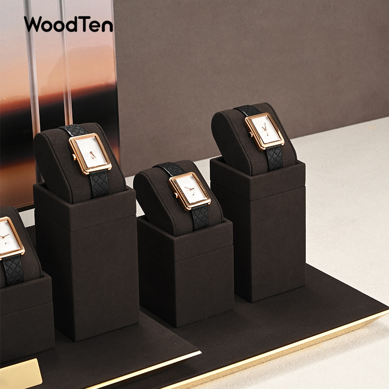 WoodTen Microfibe Watch Stand  - Watches Jewelry Holder recension och pris