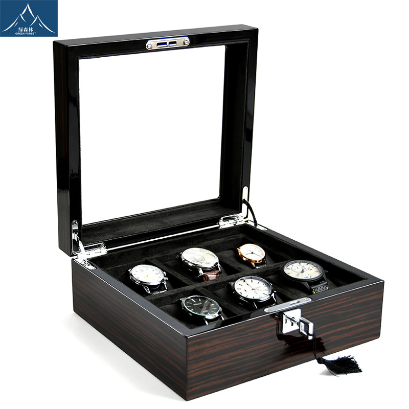 Hxl wooden piano lacquer multi - Jewelry Box With Watches recension och pris