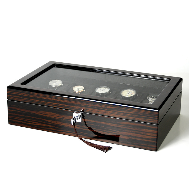 Hxl wooden piano lacquer multi - Jewelry Box With Watches recension och pris