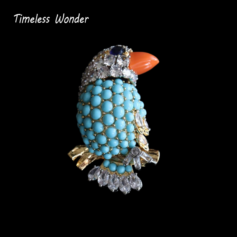 Timeless Wonder Fancy Zircon B - Vintage Brooch Pin recension och pris