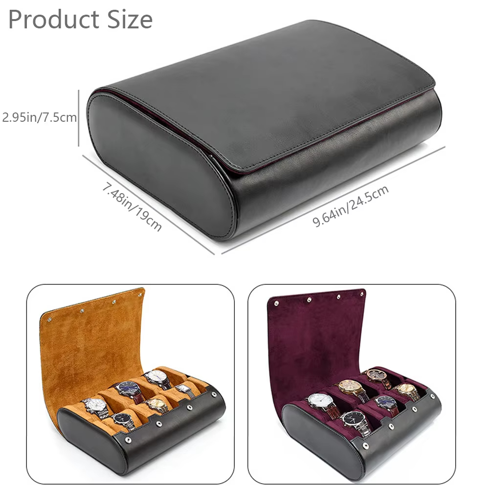 Watch Travel Case for Men Wome - Jewelry Organizer Watches recension och pris