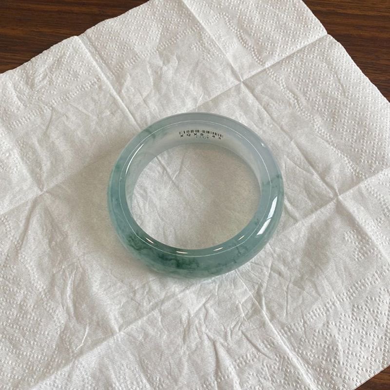 Ice Burmese Jadeite Bracelet J - Jewelry & Watches Sp Zo O recension och pris