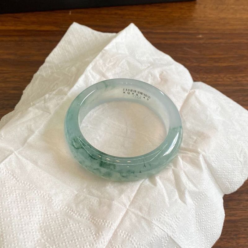 Ice Burmese Jadeite Bracelet J - Jewelry & Watches Sp Zo O recension och pris