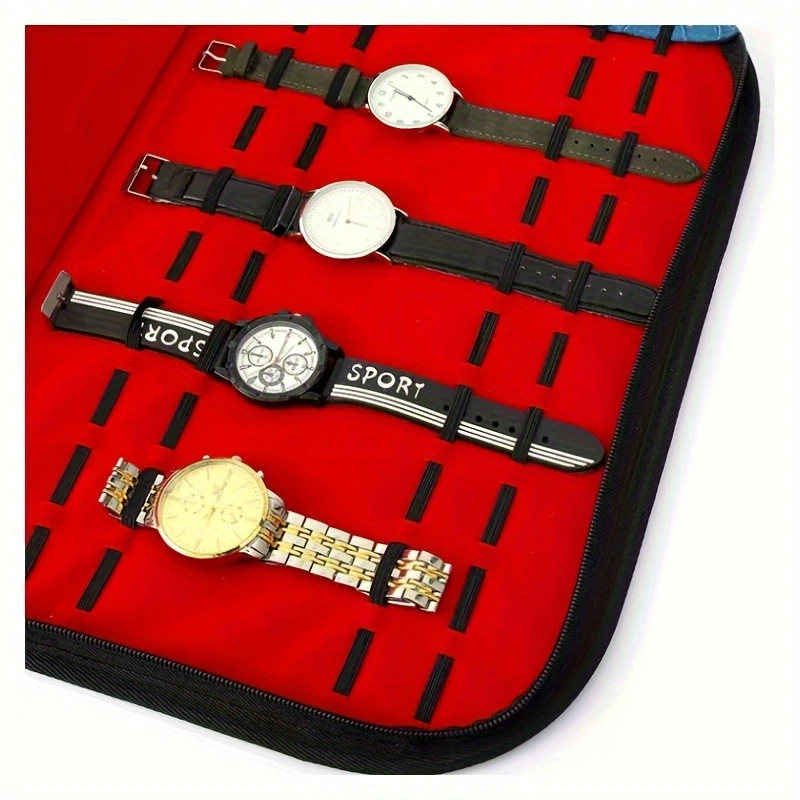 20 Slots Watch Storage Bag Con - Jewelry Organizer Watches recension och pris