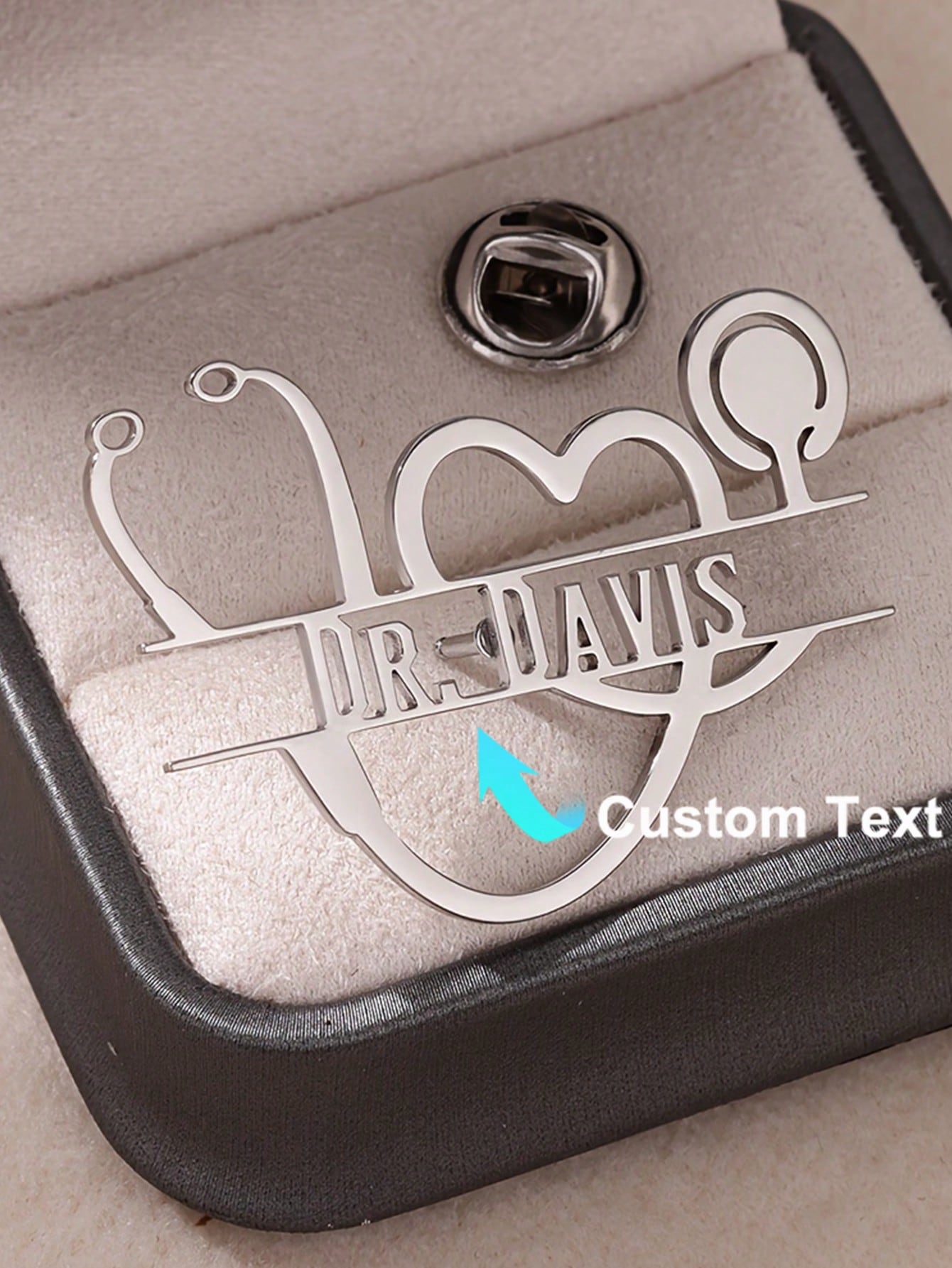 Personalized Vintage Stethosco - Vintage Brooch Pin recension och pris