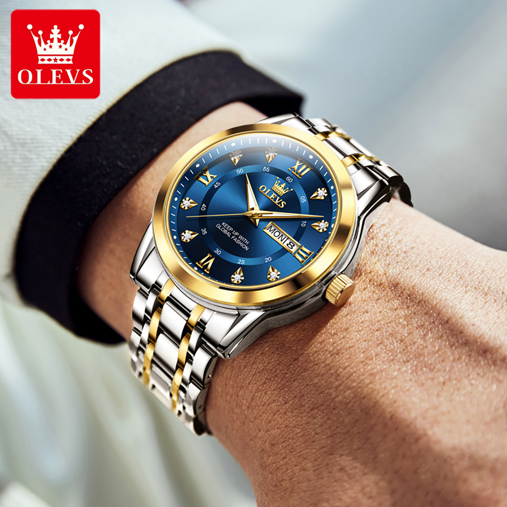 OLEVS Brand Fashion men's watc - Jewelry Inspired Watches recension och pris