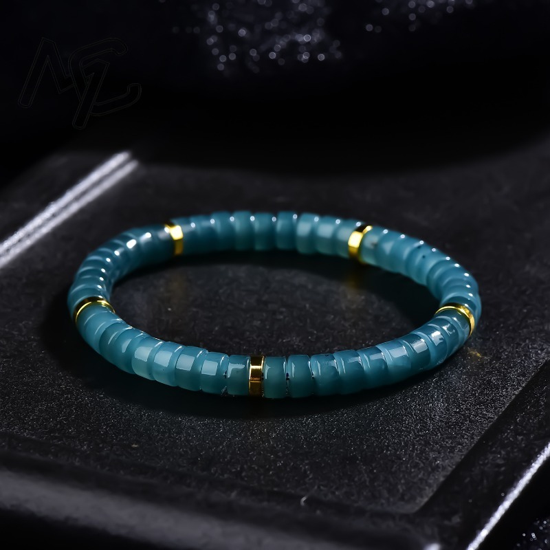 Natural Jadeite Blue Water Aba - Jewelry & Watches Sp Zo O recension och pris
