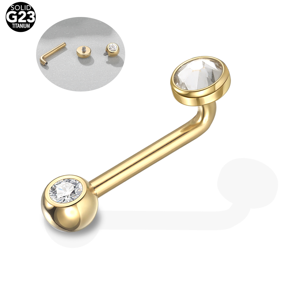 1PC G23 Titanium Christina Ver - Christina Jewelry & Watches Marguerite Ørestik Forgyldt Sølv recension och pris