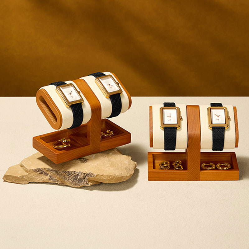 WoodTen Watch Display Stand Wo - Watches Jewelry Holder recension och pris