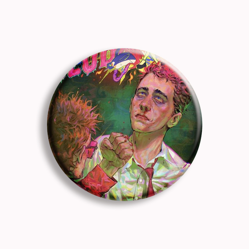 Retro Classic Movie Fight Club - Vintage Brooch Pin recension och pris