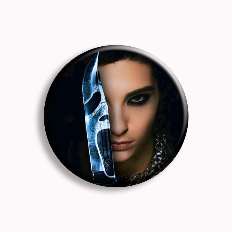Rock Band Tokio Hotel Kaulitz  - Vintage Brooch Pin recension och pris
