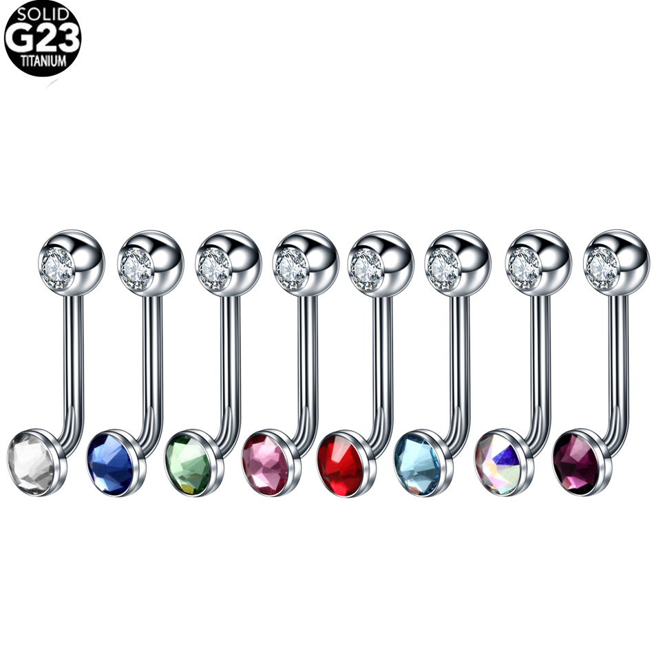 1PC G23 Titanium Crystal Chris - Christina Jewelry & Watches Marguerite Ørestik Forgyldt Sølv recension och pris