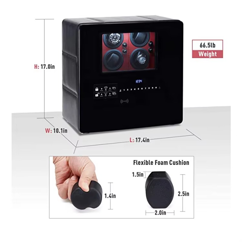 Luxury 12 Automatic Rotors and - Jewelry Box With Watches recension och pris