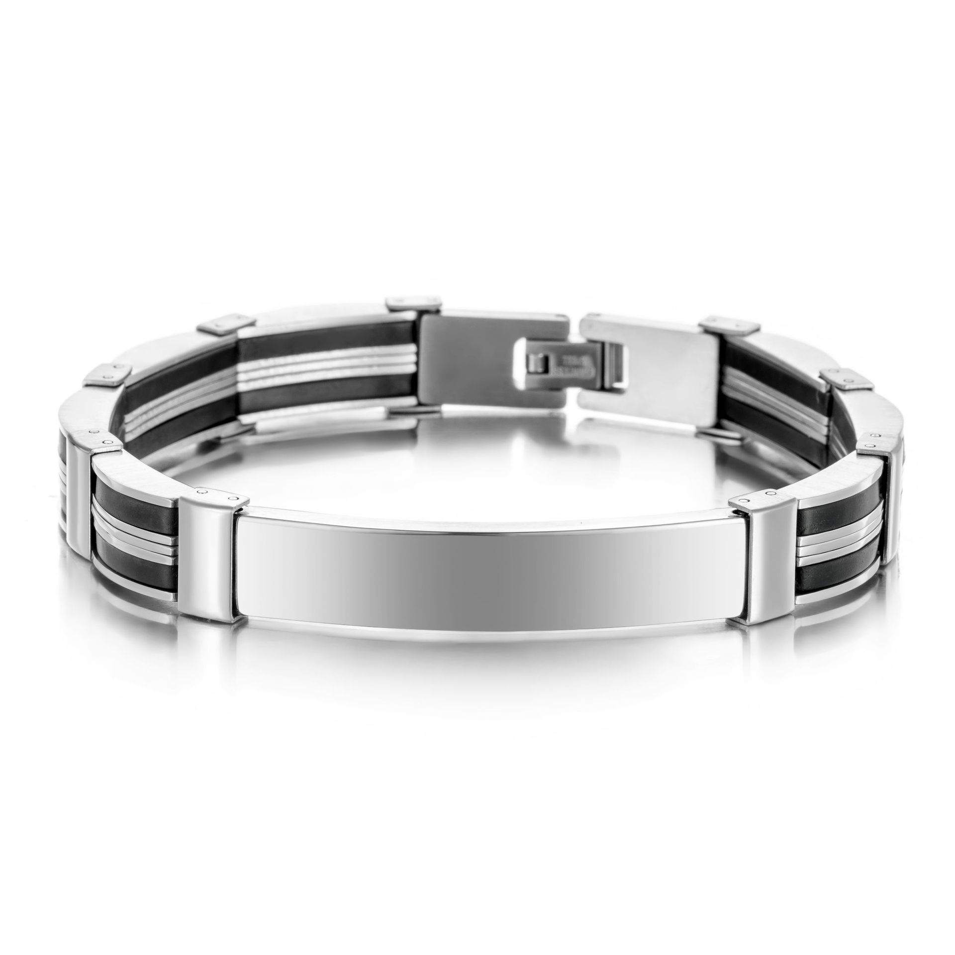Punk Custom TEXT Name Men Stai - Jewelry Clasp Watches recension och pris