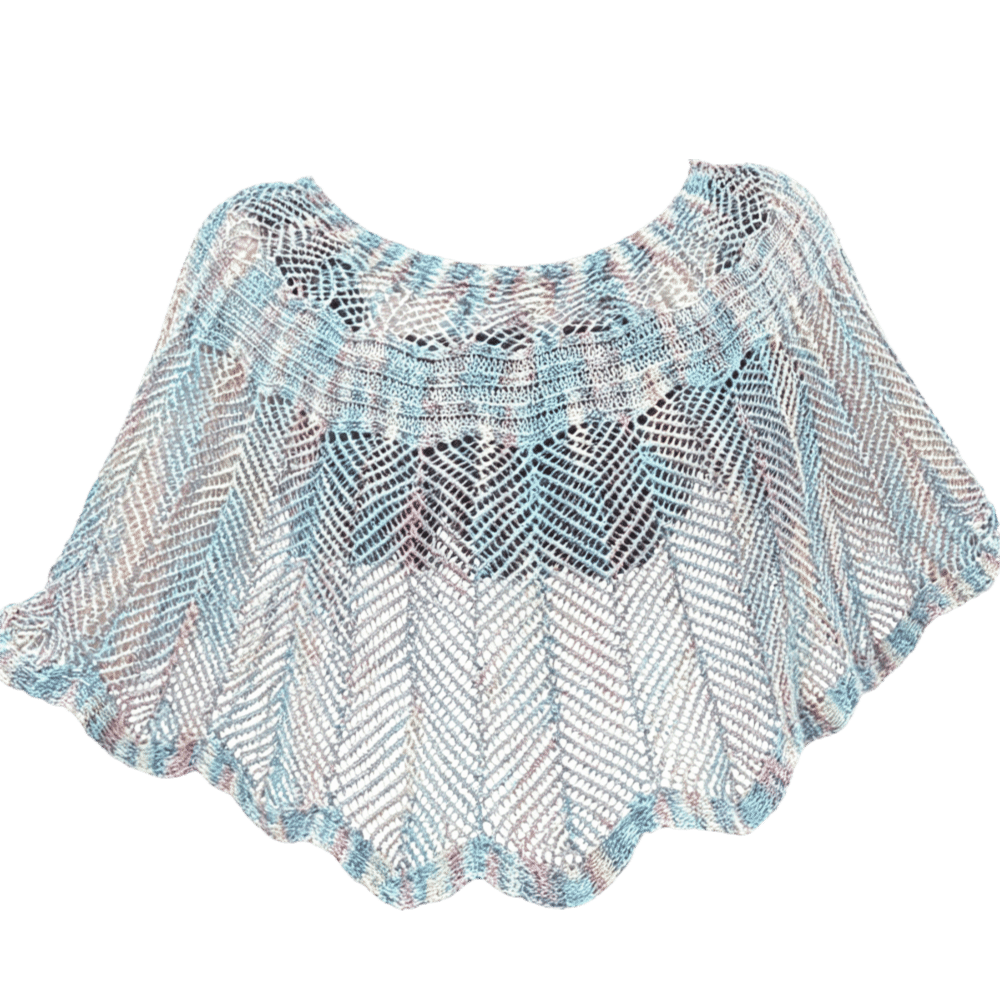 Pullover Style Crochet Shawl P - Vintage Brooch Pin recension och pris