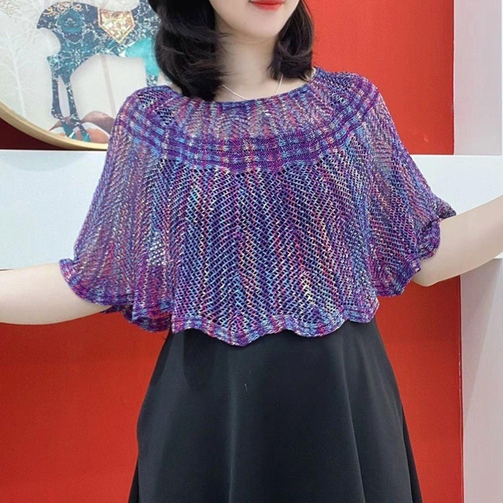 Pullover Style Crochet Shawl P - Vintage Brooch Pin recension och pris