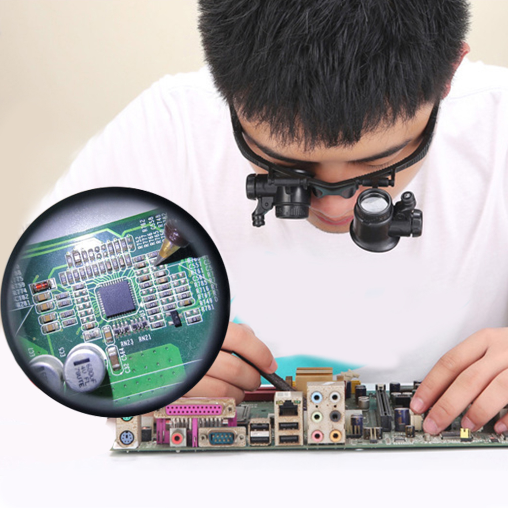 10-25X Head-Worn Magnifier wit - Jewelry Repair & Watches Reviews recension och pris