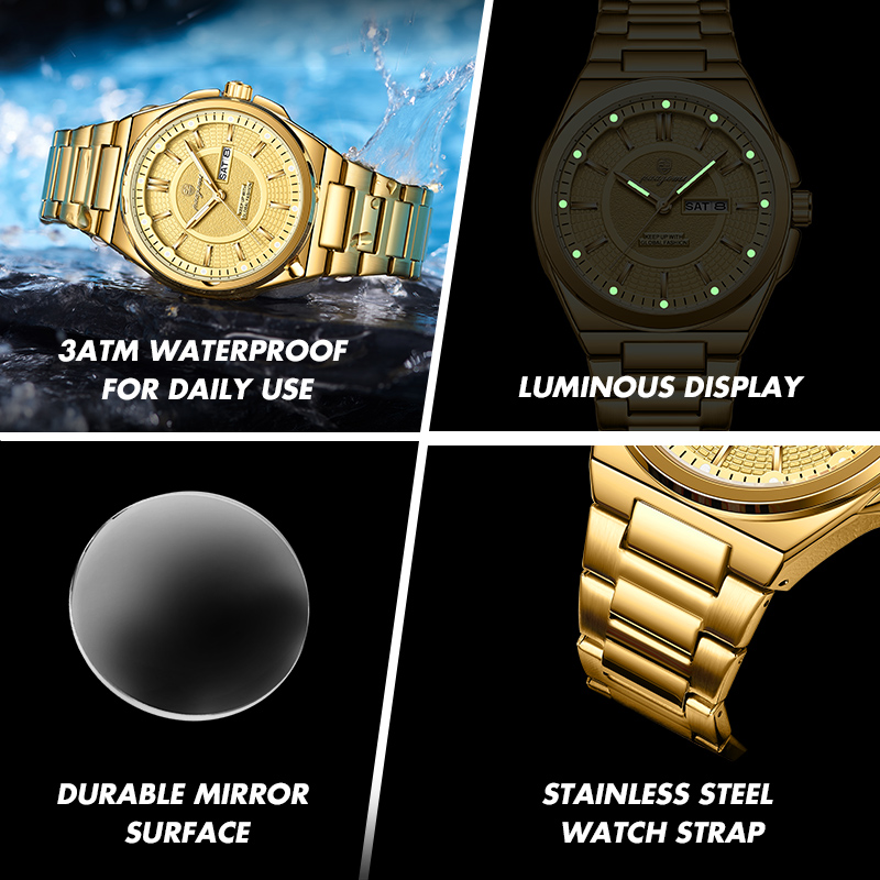 PAAZOMU Original Brand Men Qua - Jewelry Inspired Watches recension och pris