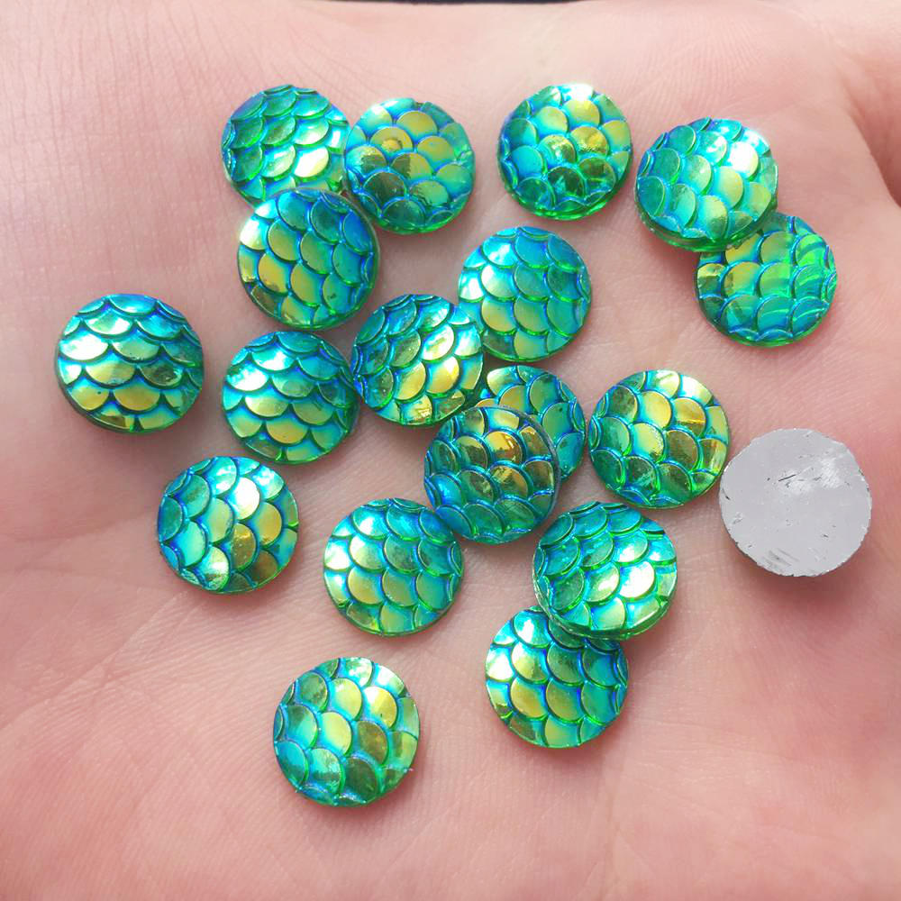 Shiny 100Pcs AB Resin 10mm Rou - Paradise Jewelry & Watches Llc recension och pris